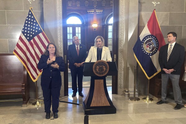 Missouri governor appoints appeals court judge to the state